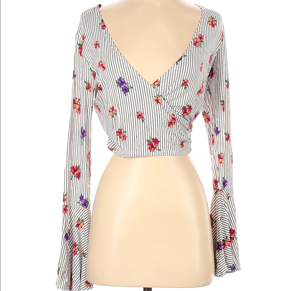 Long Sleeve Blouse/Crop Top